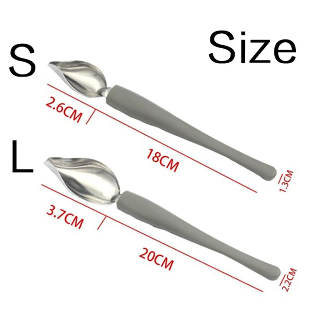 Creative 1pc Deco Decorating Spoon For Cakes/Colors-Gray/Silver