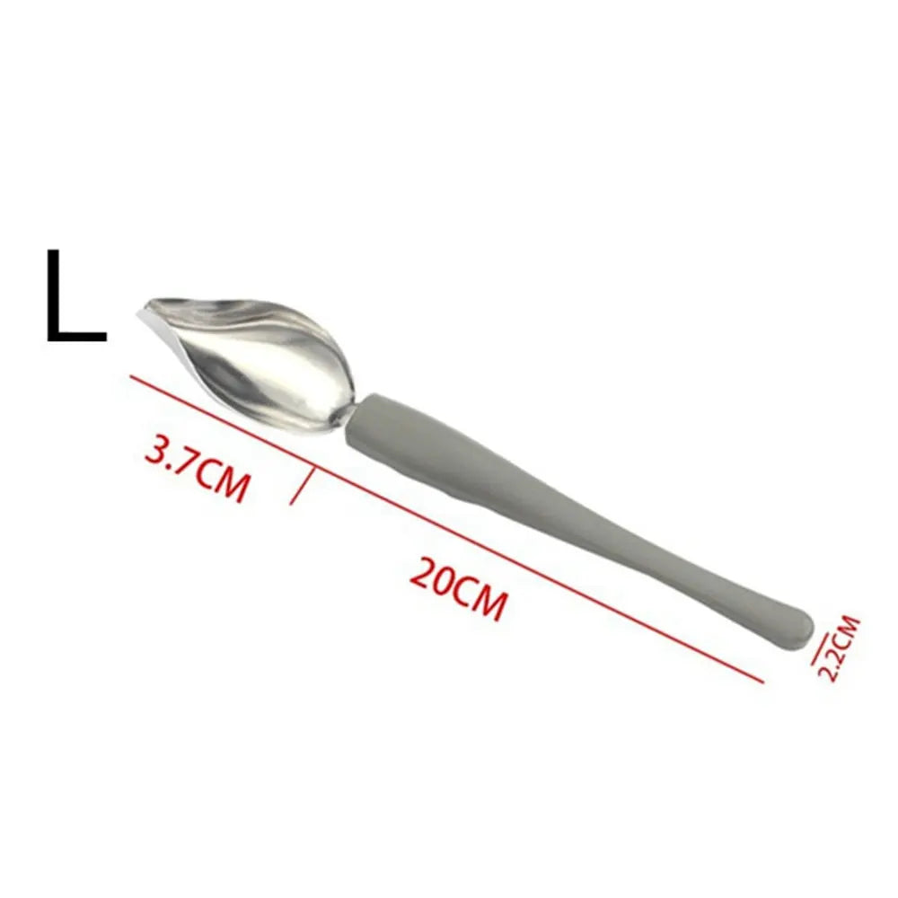 Creative 1pc Deco Decorating Spoon For Cakes/Colors-Gray/Silver
