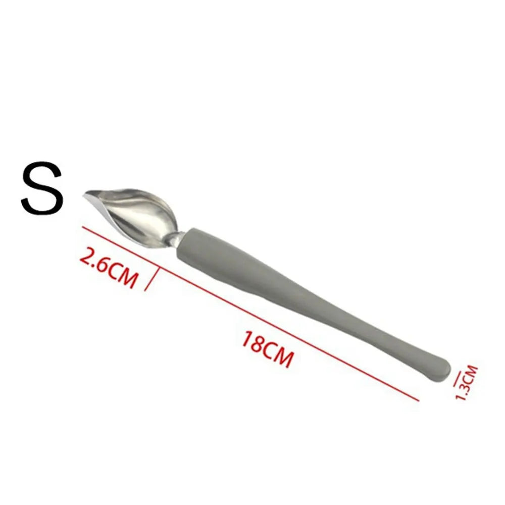 Creative 1pc Deco Decorating Spoon For Cakes/Colors-Gray/Silver