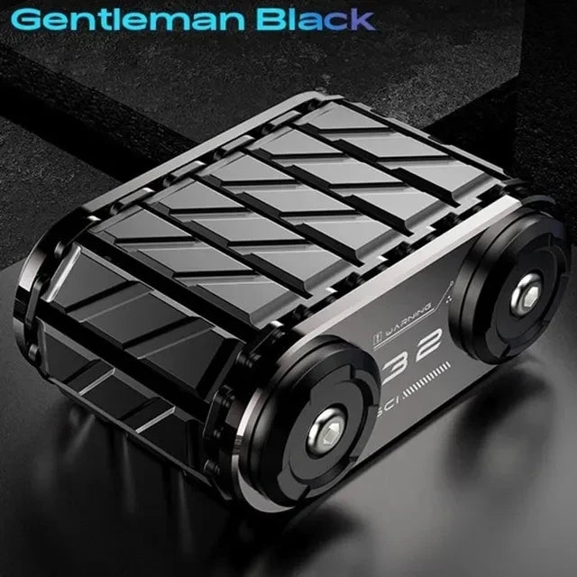 Metal Tank Fidget Four Wheel Roller Toys/Ages: 3-18+ Years Old/Colors-Gray/Silver/Black/Bronze