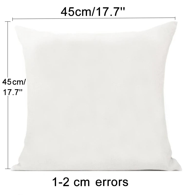 100% Polyester Printed Rainbow Alphabet A B C Print Pillowcases/Colors-White/Multicolor