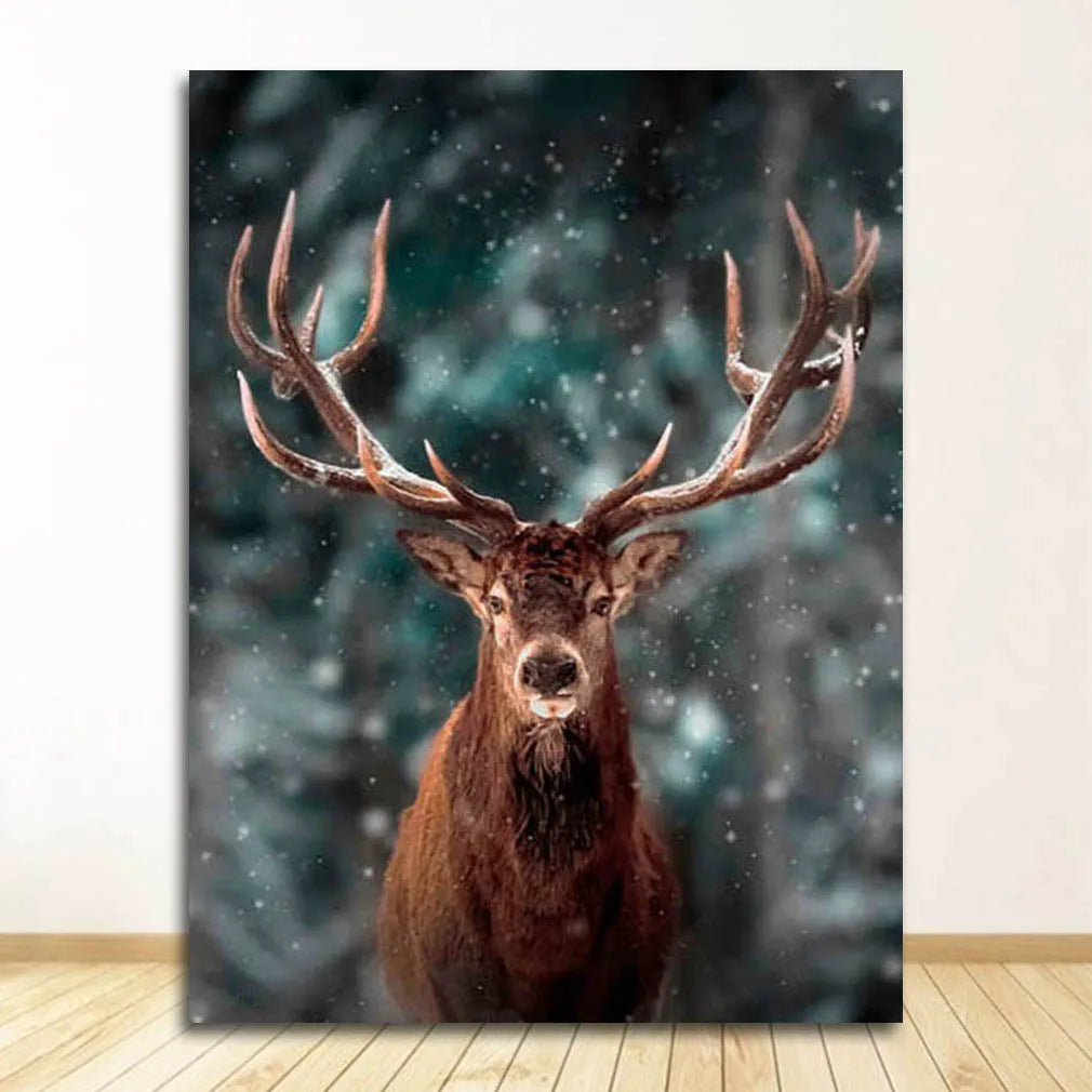 Unframed Waterproof Ink Canvas Decorative Landscape Nature Prints/Colors-Animal/Green/Floral