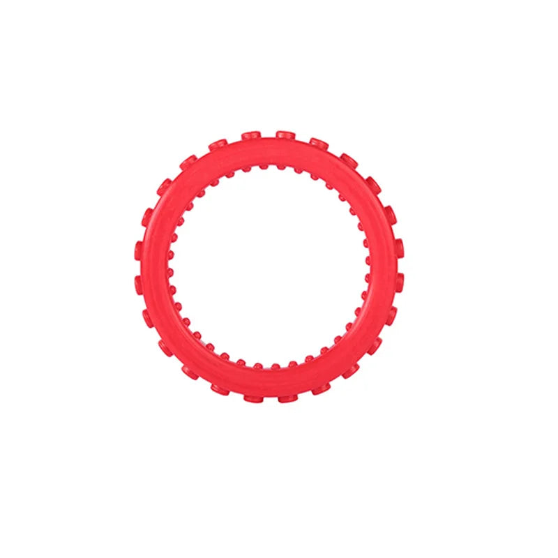 Baby's Silicone Teething Ring Bracelet/Ages: 1-2 Years Old/Color-Red/Green/Pink/Yellow/Orange/Gray/Multicolor