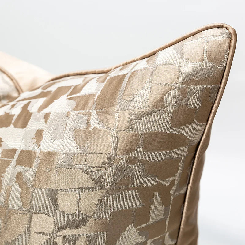 Fashion Lattice 100% Polyester Cushion Cover/Colors-Geometric/Plaid/Sizes 30x50 45x45cm 50 High-grade Jacquard Pillowcases/ S