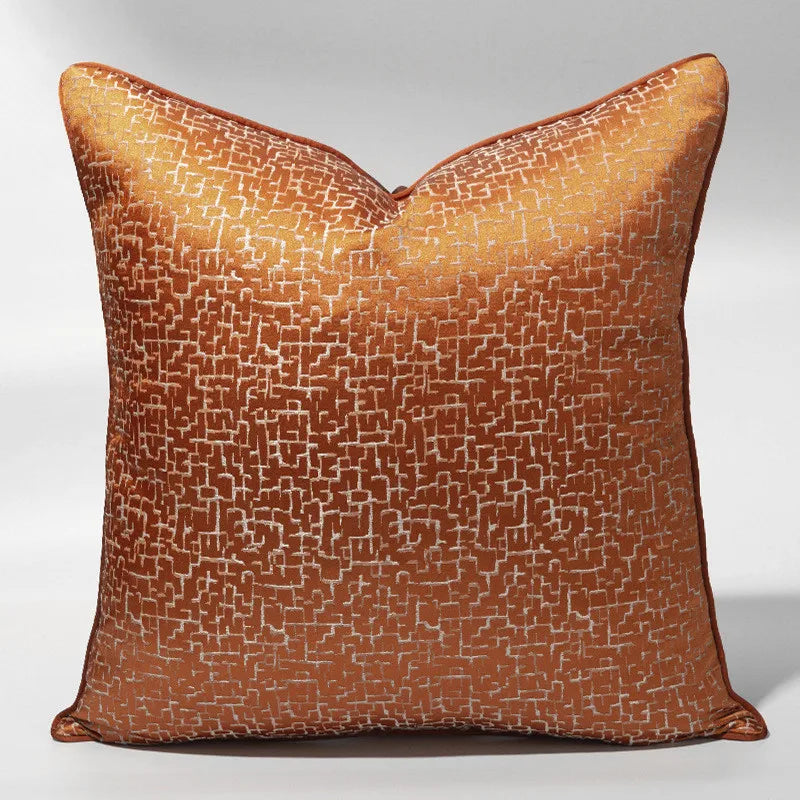 Fashion Lattice 100% Polyester Cushion Cover/Colors-Geometric/Plaid/Sizes 30x50 45x45cm 50 High-grade Jacquard Pillowcases/ S
