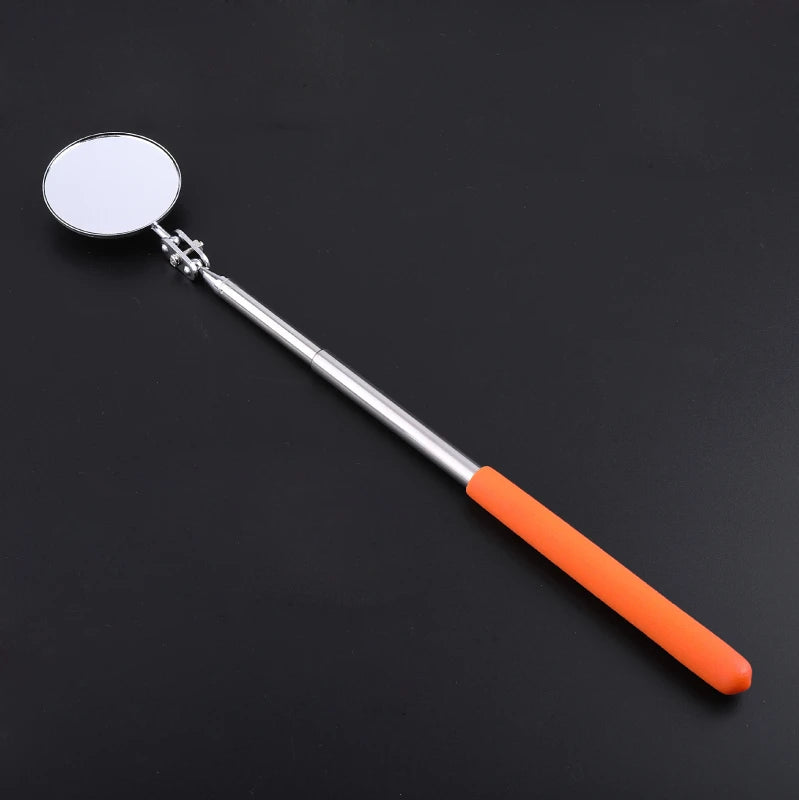 Utility Retractable Telescopic Mirror Car Angle Telescopic Extendible Inspection Mirror Automotive Detection Tool Equipment