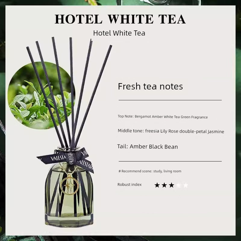 Firmenich Plant Aromatherapy Fragrances Natural Plant Extracts Chanel-Dior-Armani Raw Spices Reed Diffuser Round Bottles/Colors-Green/Black/Gold