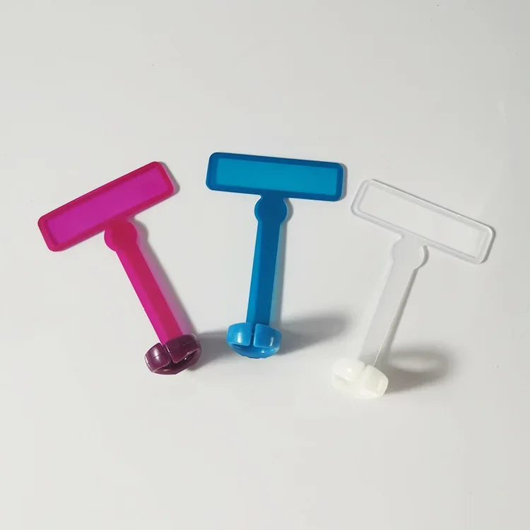 1Pc Fluorescent Bookmark Transparent Guide Reading Ring for Dyslexic Kids w/ ADHD Book Word Finger Focusing Read Tools