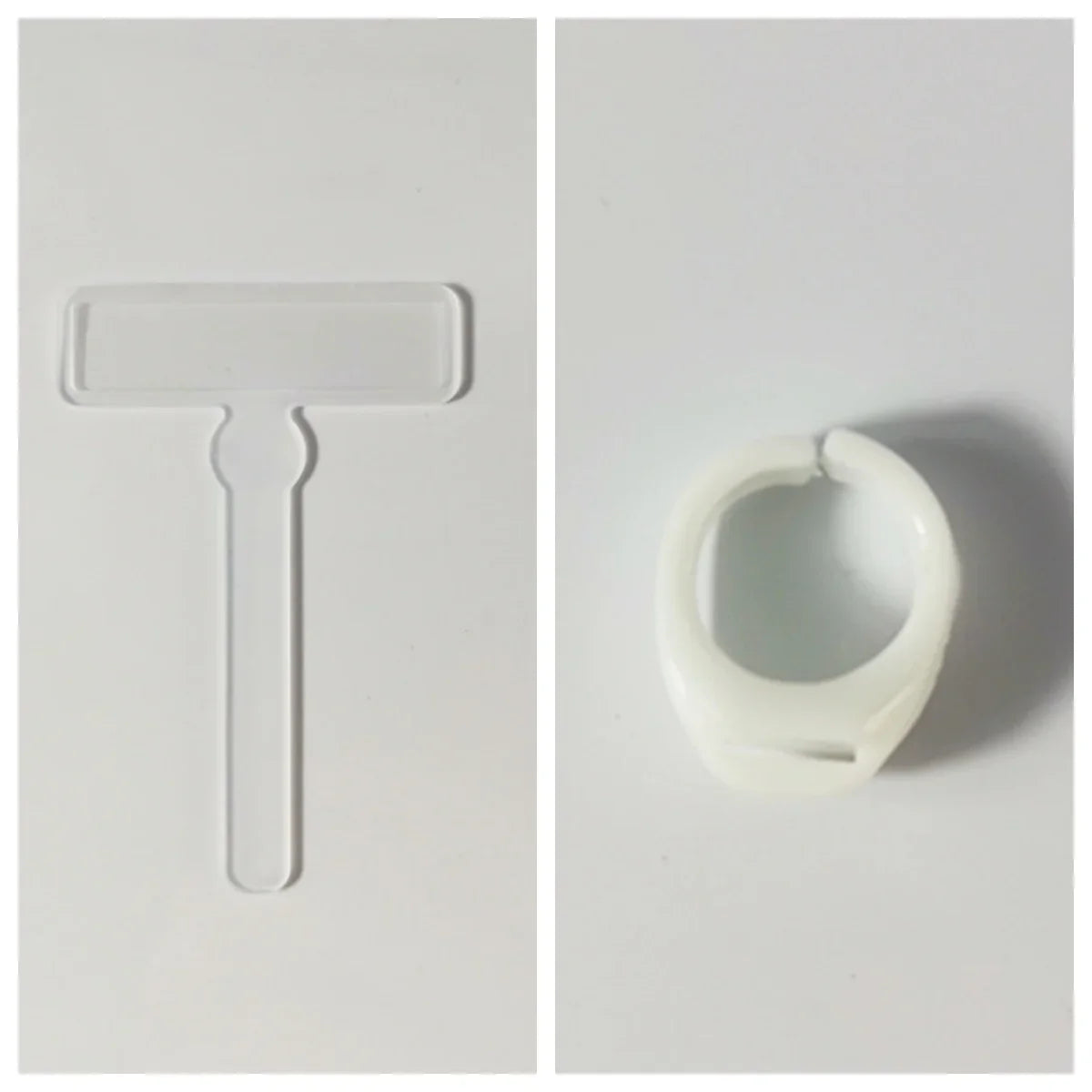 1Pc Fluorescent Bookmark Transparent Guide Reading Ring for Dyslexic Kids w/ ADHD Book Word Finger Focusing Read Tools