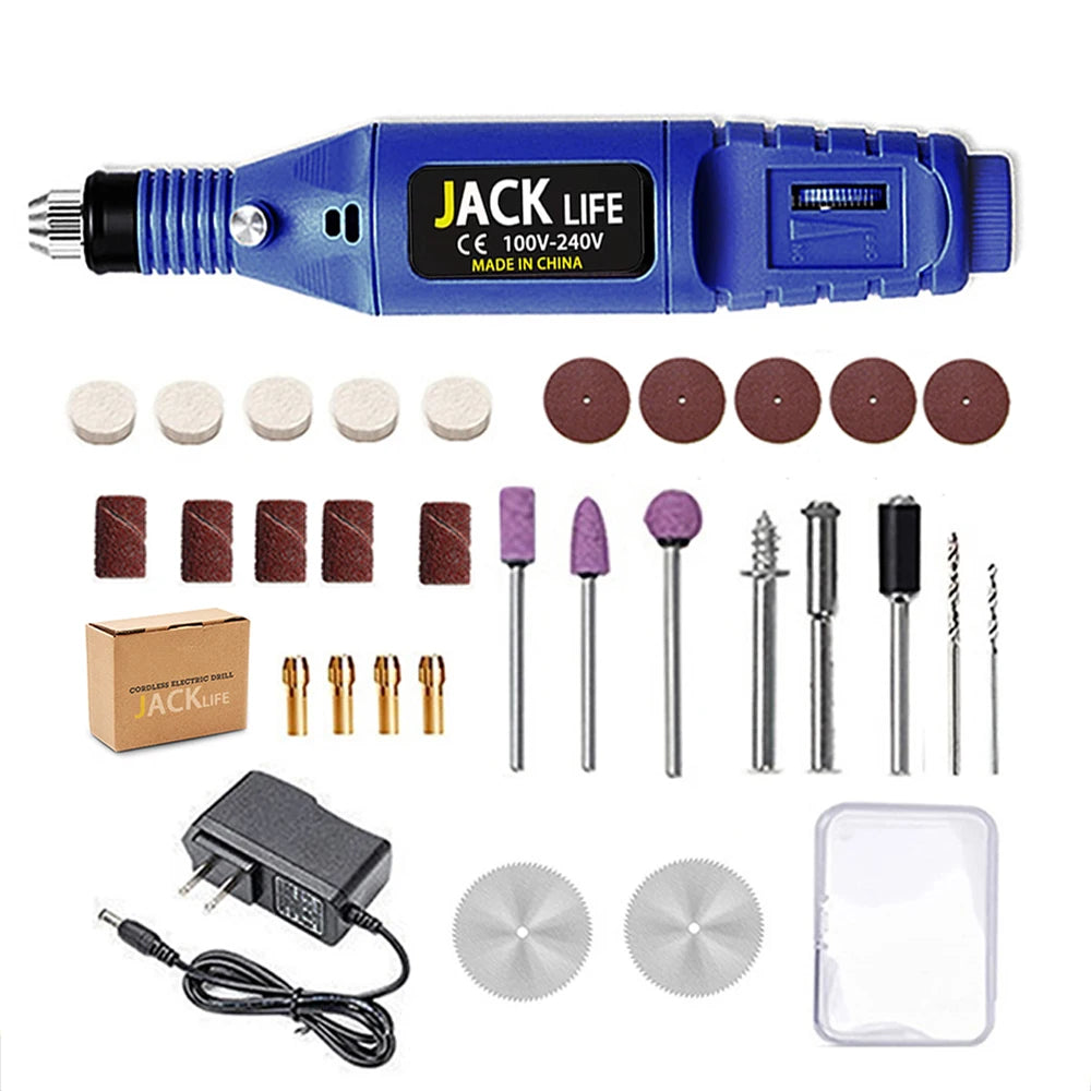 12V Mini Drill Electric Carving Pen Variable Speed Drill Rotary Tools Kit Engraver Pen for Grinding Polishing,