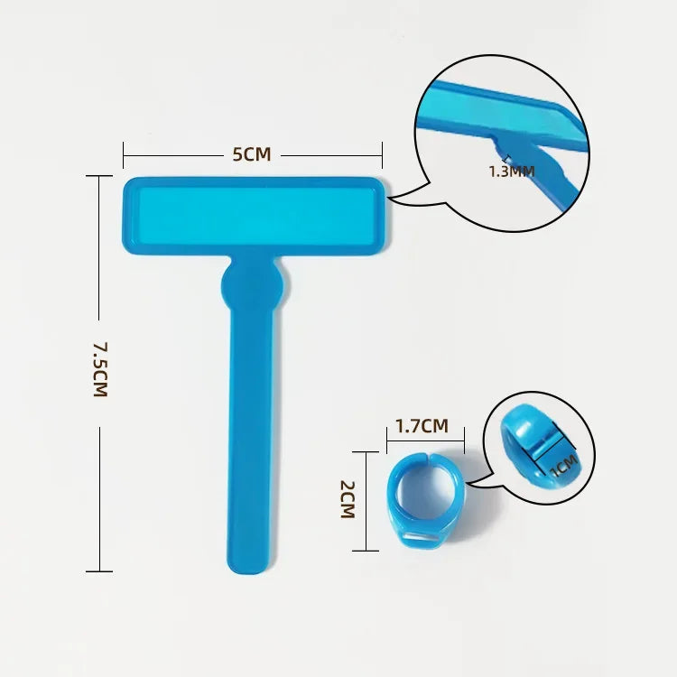 1Pc Fluorescent Bookmark Transparent Guide Reading Ring for Dyslexic Kids w/ ADHD Book Word Finger Focusing Read Tools