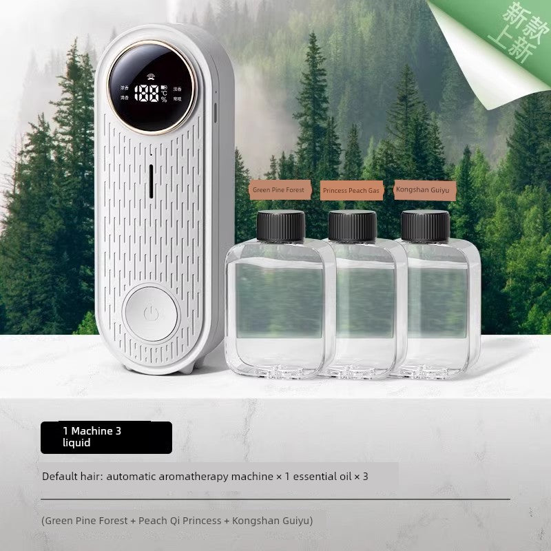 MIJIA 6 Different Plant Extracts Fragrances Fruit-Flowers-Spices Automatic Timing Long-Lasting Small Air Fresheners Aroma Diffusers/Colors-White/Purple/Clear/Gold/Geometric/Multicolor