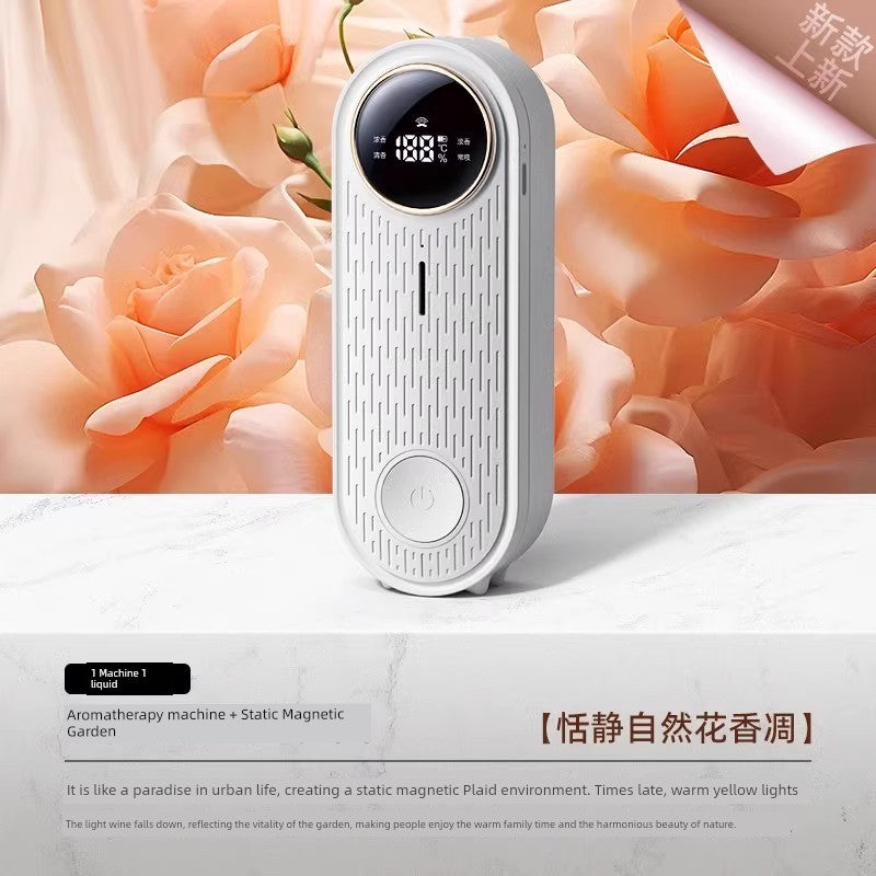 MIJIA 6 Different Plant Extracts Fragrances Fruit-Flowers-Spices Automatic Timing Long-Lasting Small Air Fresheners Aroma Diffusers/Colors-White/Purple/Clear/Gold/Geometric/Multicolor