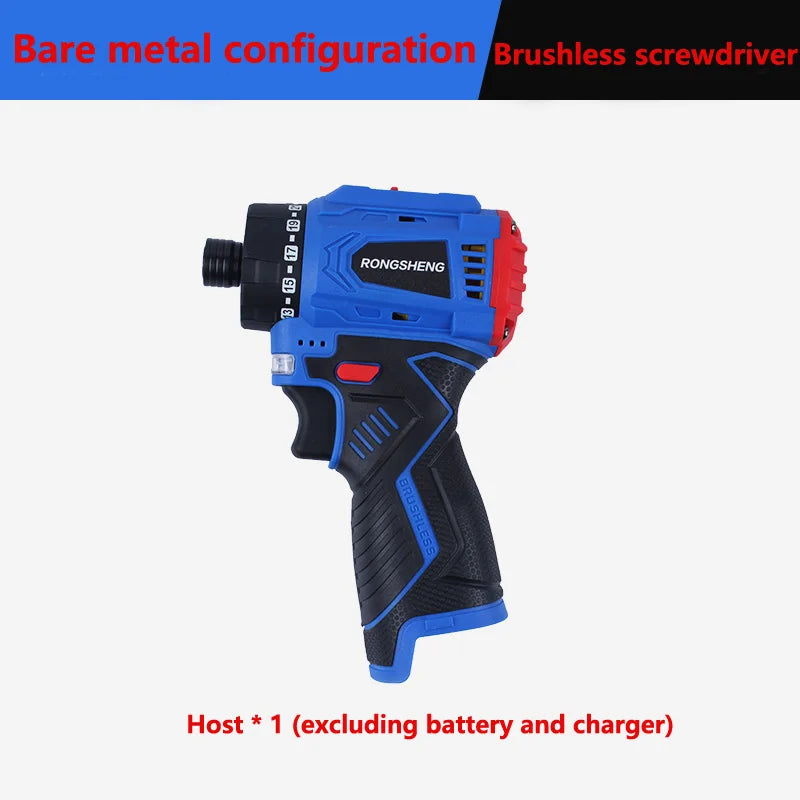 16.8V Brushless Screwdriver Driver Lithium Electric Drill Charging Hand Drill Screwdriver Electric Tool Torque Drill