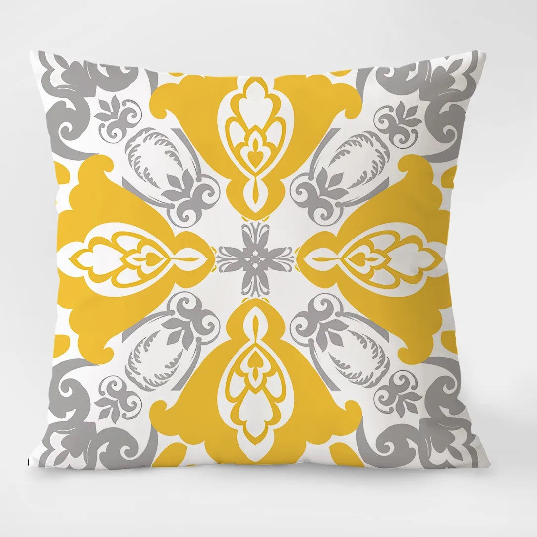 100% Polyester Simple Geometric Print Pillowcases