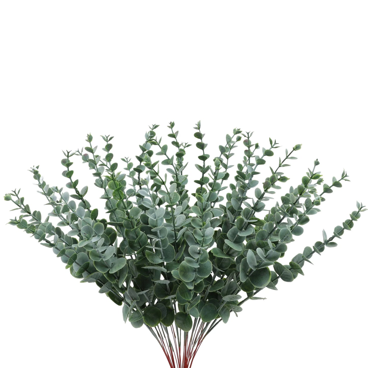 Indoor Silk Plastic Artificial Non-Flowering Eucalyptus Extra Large Dry Flower Plants/Colors-Green/Red/Gold/Black/White