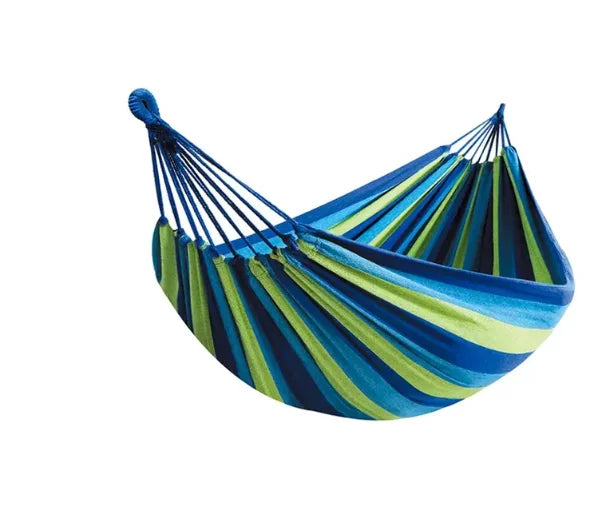 WESTTUNE Outdoor Multicolor Canvas Hammocks/Tree Ropes Load-Bearing Up To 440 lbs