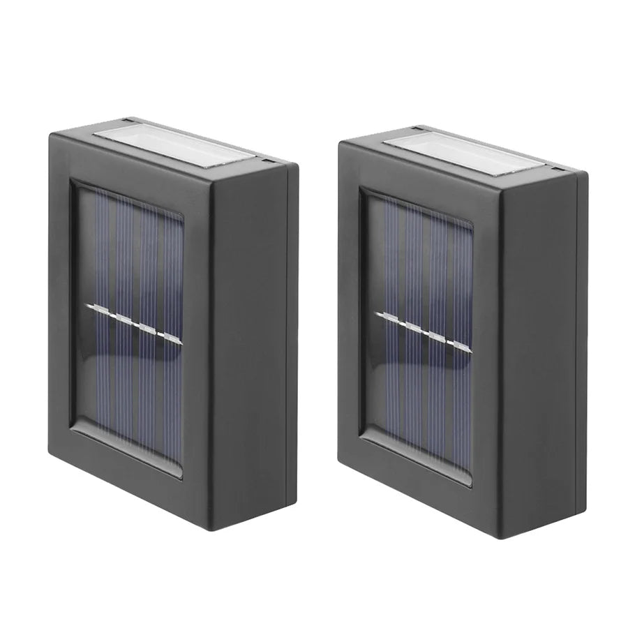 Solar Led Light Outdoor Waterproof Garden Decorations Wall Lamps 1/2/4PCS Stair Balcony Courtyard Fence Outdoor Solar Lights