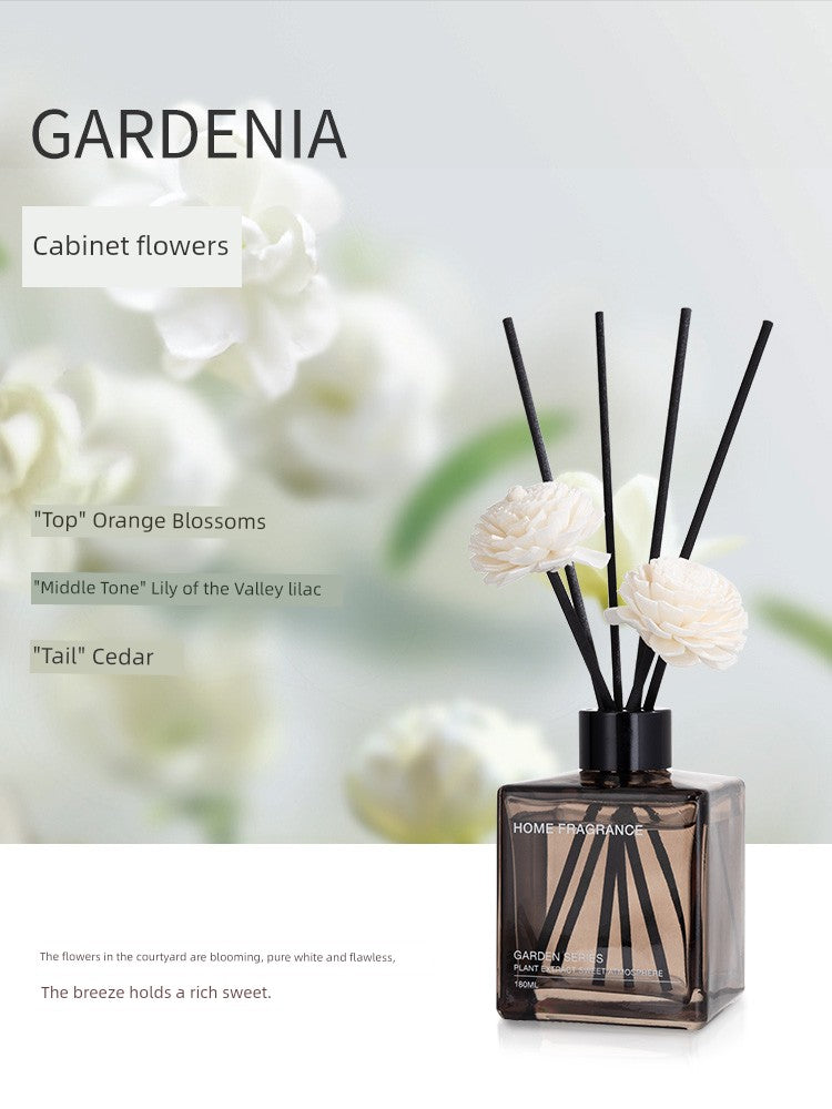 Home Fragrances Aromatherapy Raw Plant Extracts Garden Series Essential Oils Reed Diffusers Black Square Bottles/Colors-Clear/Blue/Floral/Striped/Brown/Black/Geometric