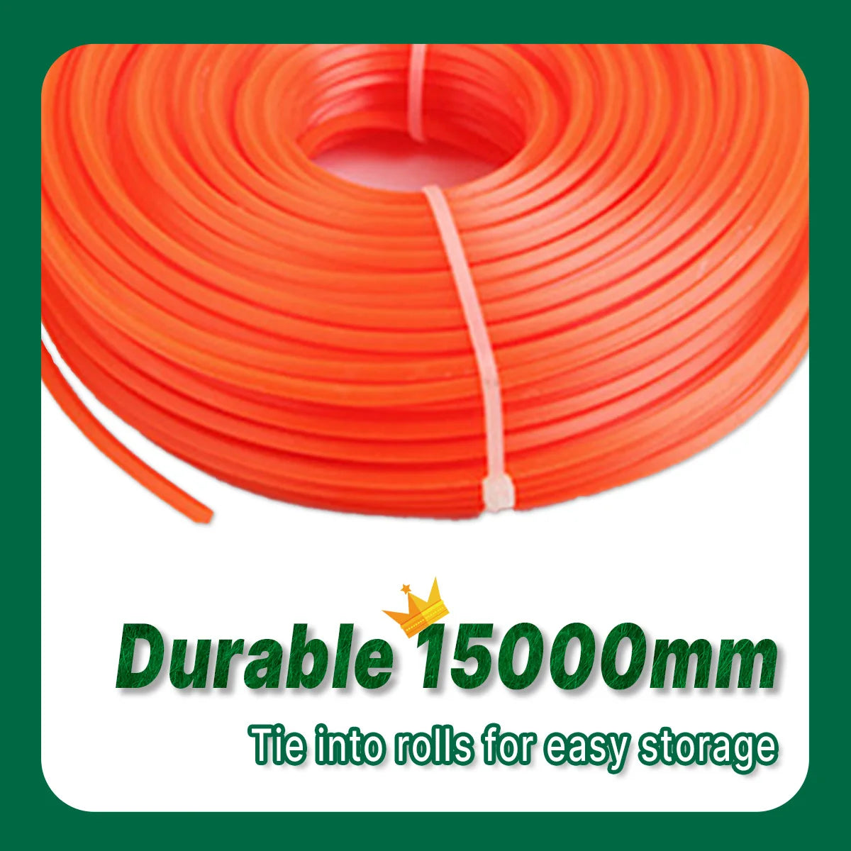 High strength grass rope, a variety of specifications, suitable for all kinds of weeder, garden power tools accessories