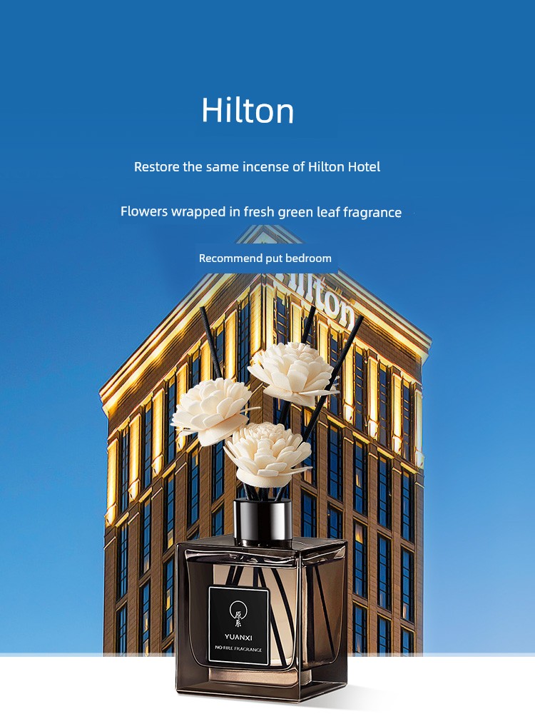Black Square Shangri-La Hotel Home Natural Fragrance Long-Lasting Enhancement Aromatherapy Gucci-Bulgari-Armani Perfume Diffusers Bottles