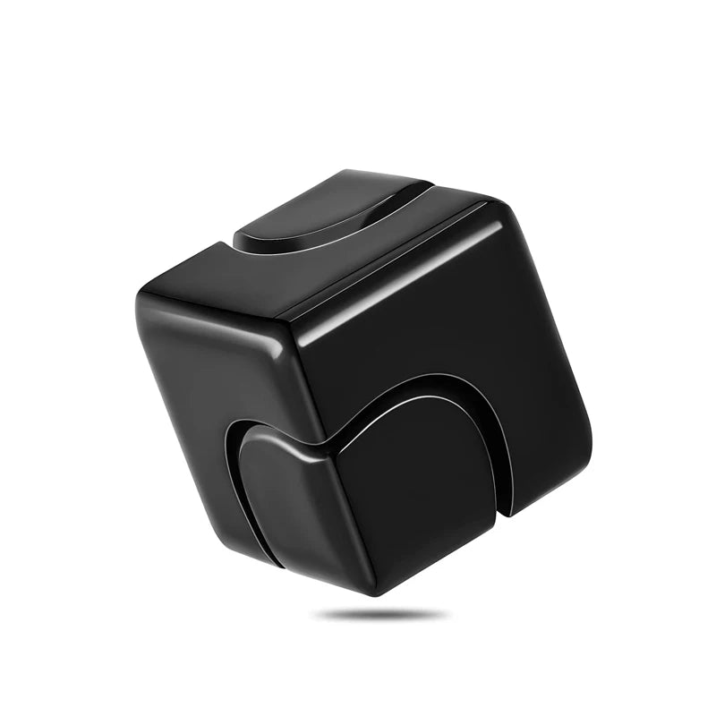 Square Metal Precision Eye-Hand Coordination Spinning Top Fidget Toys/Colors-Multicolor/Silver/Black/Ages: 13-18 + Years Old