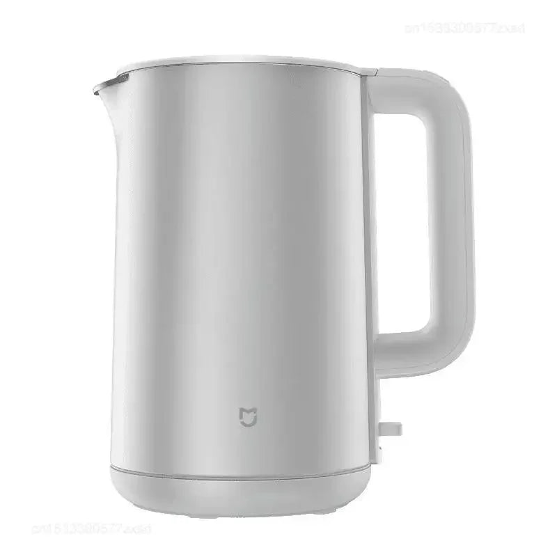 Xiaomi Mijia Stainless Steel Electric Insulated Hot Water Kettles/AC-Powered/Silver/White