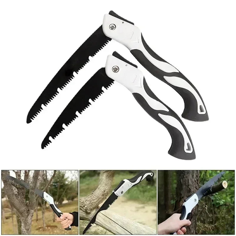 Folding Hand Saw Multifunctional Outdoor Logging Woodworking Folding Portable Garden Camping Pruning Saw Hand Tools