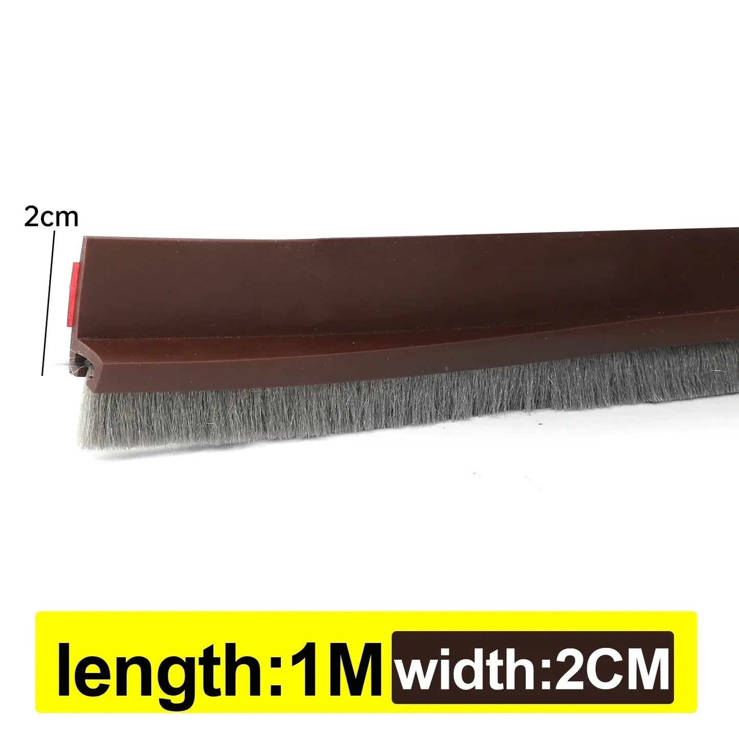 TPE Thermoplastic Elastomer Sound-Wind-Dust-Bug Proof Under Door Sweeps/Non-Self Adhesive/Colors-Brown/Gray/Black