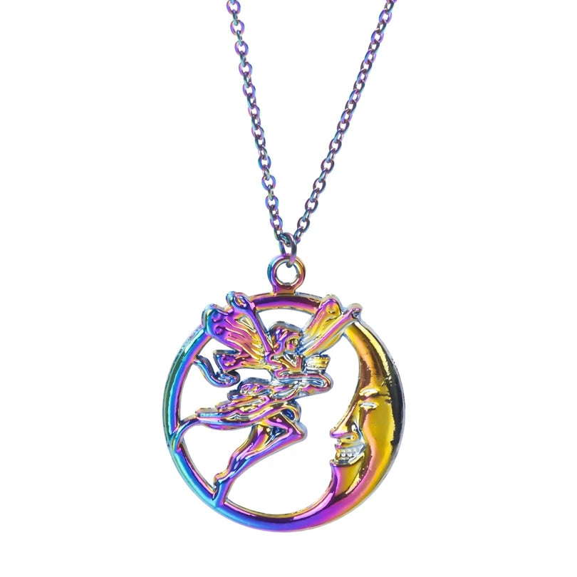 Adult's Multicolor Stainless Steel Imitation Necklaces