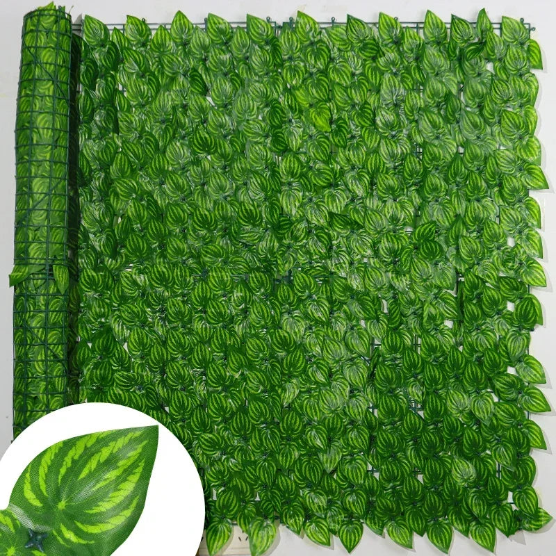 6PCS Outdoor Artificial Silk Green Non-Flowering Polyester IVY Garland Plants
