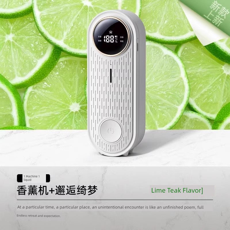 MIJIA 6 Different Plant Extracts Fragrances Fruit-Flowers-Spices Automatic Timing Long-Lasting Small Air Fresheners Aroma Diffusers/Colors-White/Purple/Clear/Gold/Geometric/Multicolor