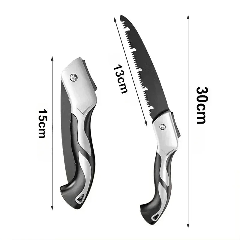 Folding Hand Saw Multifunctional Outdoor Logging Woodworking Folding Portable Garden Camping Pruning Saw Hand Tools