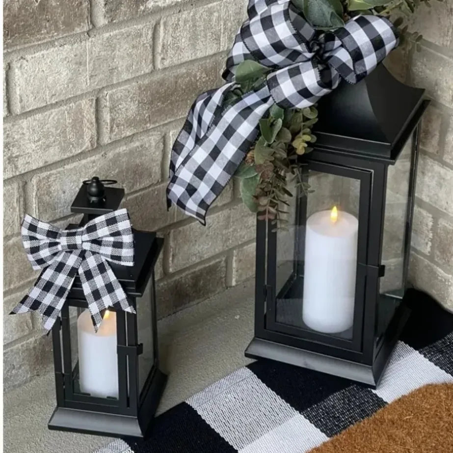 Realistic Round Plastic LED Electronic Flickering Flameless Candles/3-AAA battery/Battery Not Included/Colors-White/Black/Mini Candle-Ivory-White Button Batteries Not Included