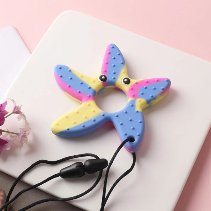 BPA Free/Latex Free/ Silicone Animal/Ring Shape Cartoon Baby Teether/Ages: Newborn- 3+ Years Old/Colors-Multicolor/Pink/Green/Blue/Red/Striped/Gold/Animals