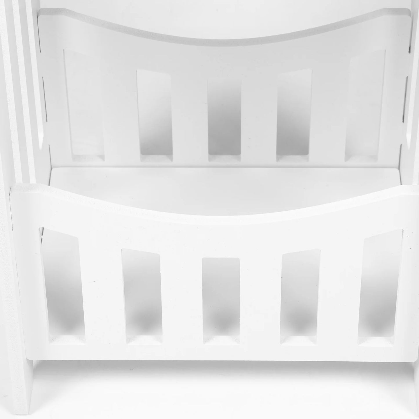 No-EN-Name-Null Modern Small White Rectangle Top-Narrow Plastic-Wood Boho Storage Shelves Nightstands/Size:40.cm X 32.cm X 20.cm/15.72 X12.58 X7.86in