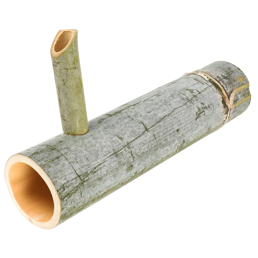 Bamboo Water Fountain Bamboo Water Recycling Decorative Fountain for Fish Tank Plants Patio Accessories Modern