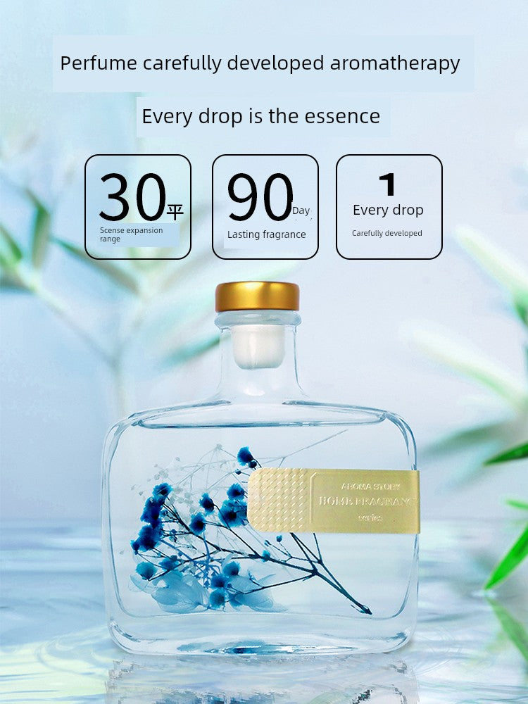 Indoor Home Formaldehyde-Free Flameless Flowers In Water Plant Extracts Aromatherapy Essential Oils Long-Lasting Fragrance Purify Air Fresheners/Colors-Multicolor/Green/Floral