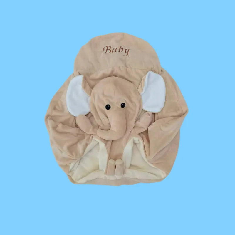 Babies-Toddlers Soft Plush Velvet Fabric Upholstered Padded Electric Embroidery Cute Cartoon Animal Images Anti-Slip Bottom Supported Learning Seat Chairs/Colors-White/Blue/Pink/Yellow/Striped/Multicolor/Checkered/Animals