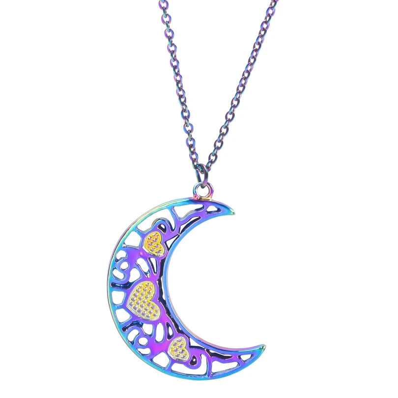 Adult's Multicolor Stainless Steel Imitation Necklaces