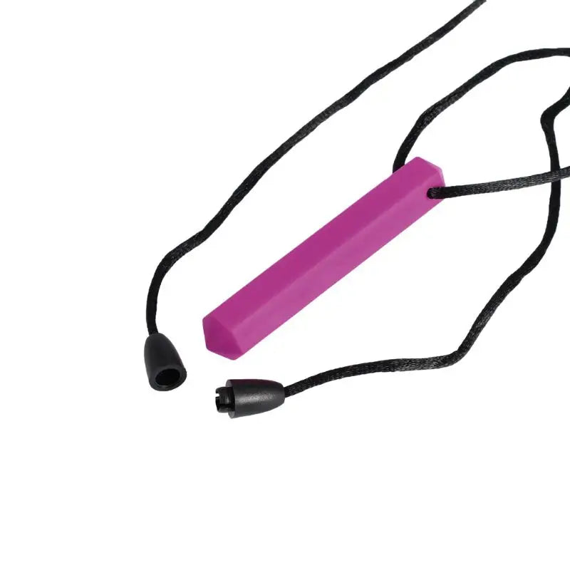 Baby Silicone Teether Necklaces/Ages: 1-2 Years Old/Colors-Yellow/Black/Red/Multicolor/Blue/Green/Pink