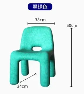 Toddlers Size Oval Shape Plastic White Table Colorful Chairs Set/Colors-White/Blue/Orange/Green/Assembly Required