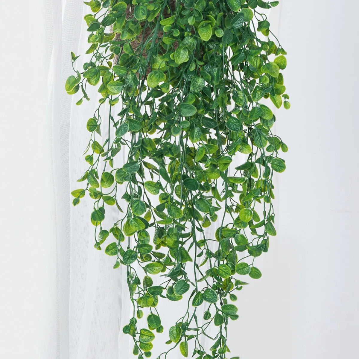 Green Outdoor Non-Flowering Artificial Plastic Magnoliopsida IVY Hanging Plants