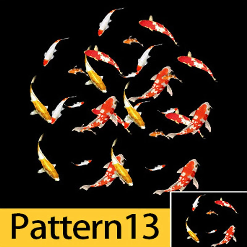 Waterproof Outdoor Custom Goldfish Cloud Pattern Dynamic Fish Light Dynamic Creative Projection Light