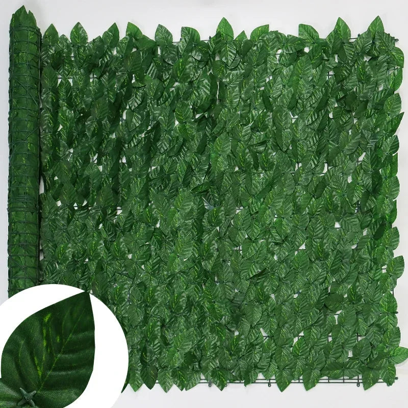 6PCS Outdoor Artificial Silk Green Non-Flowering Polyester IVY Garland Plants