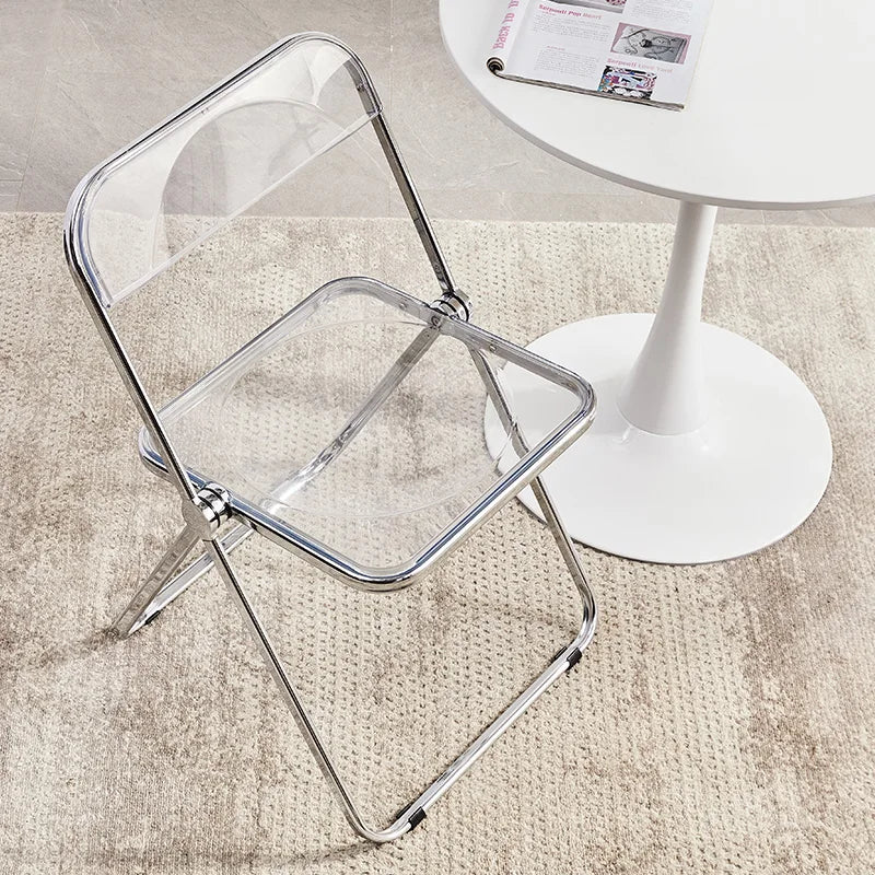 Small Round Dining Tables/ Wood Panels/Chair Color-White/Blue/Red/Pink/Black/1 White Fold Table/ Black Table-3 Sizes 60cm/70cm/80cm/ Colors-White/Clear/Blue/Black