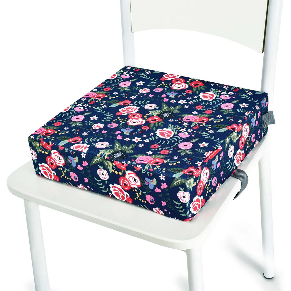 Babies Oxford Fabric Cute Cartoon Design Booster Cushion Seats/Colors-White/Blue/Navy/Rainbow/Floral/Geometric/Multicolor/Animals/Ages: 1-6 Years Old
