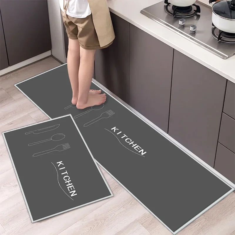 Kitchen Long-Small Rectangle Indoor Modern Hand-Machine Washable Anti-Slip Waterproof Polyester Rugs/Colors-Blue/Gray/ Multicolor/ Black/Green/White/Geometric/Dots