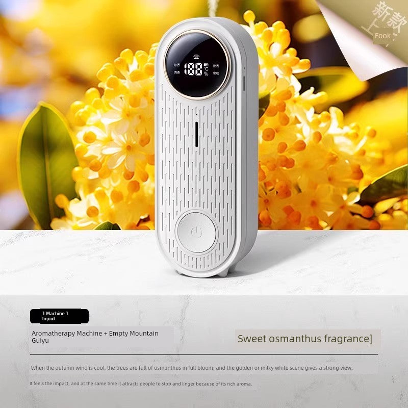 MIJIA 6 Different Plant Extracts Fragrances Fruit-Flowers-Spices Automatic Timing Long-Lasting Small Air Fresheners Aroma Diffusers/Colors-White/Purple/Clear/Gold/Geometric/Multicolor