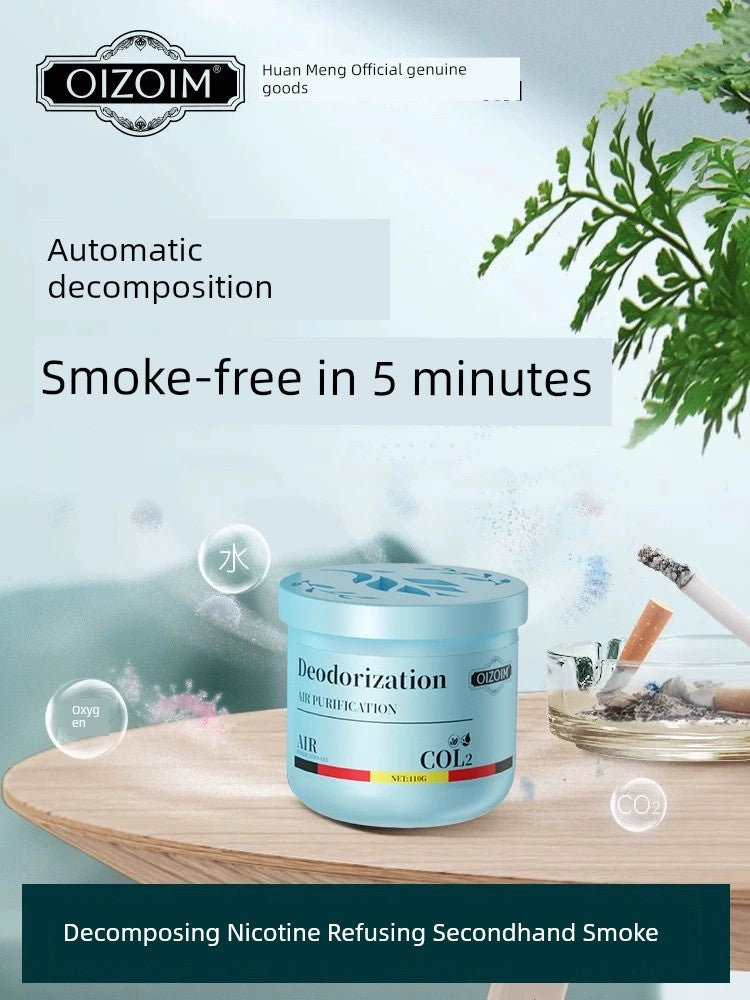 Smoke Removal Handy Gadget Fast Smoke Removal Second-Hand Smoke Indoor Room Car Purification Smoke Removal Lasting Deodorant Odor Removal